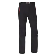 Pantalon outdoor barbati Northfinder MANFRED negru/rosu XXL