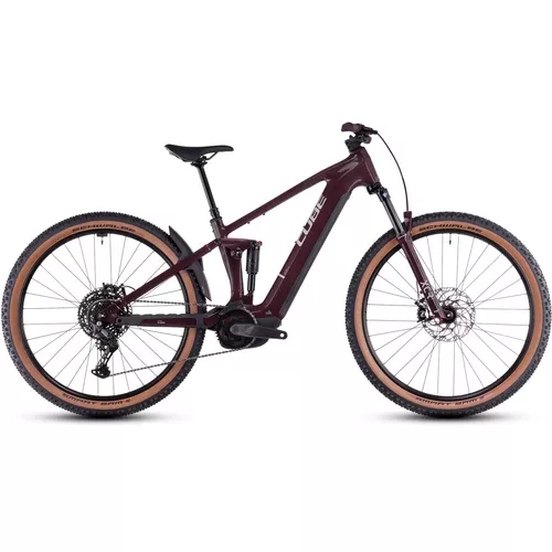 Bicicleta Electrica CUBE Stereo Hybrid ONE22 Pro 800 amarone´n´grey 2025