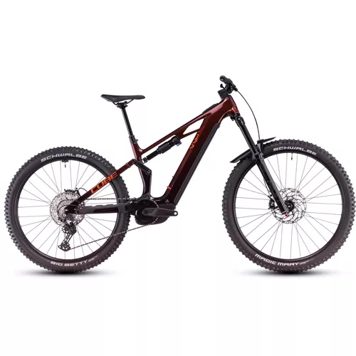 Bicicleta Electrica CUBE Stereo Hybrid ONE77 HPC Race liquidorange´n´orange 2025