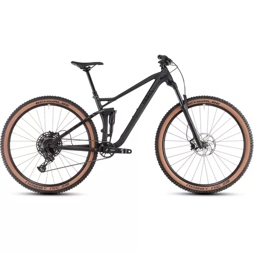 Bicicleta CUBE Stereo ONE22 Pro metalblack´n´black 2025