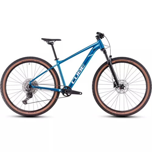 Bicicleta CUBE Attention PRO metallicteal´n´white 2025