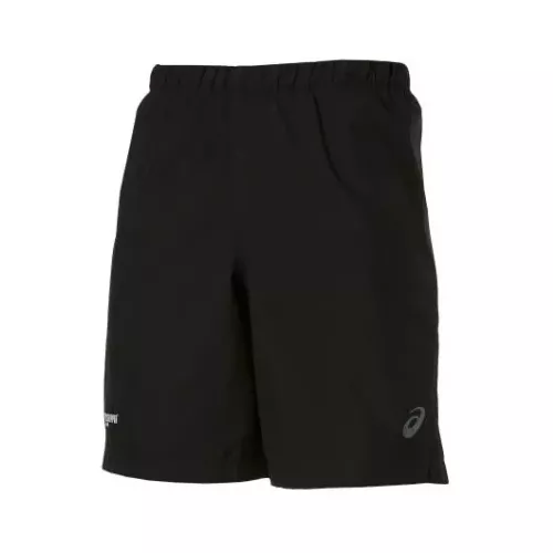 Pantaloni scurti alergare Asics WINDSTOPPER barbati Black L