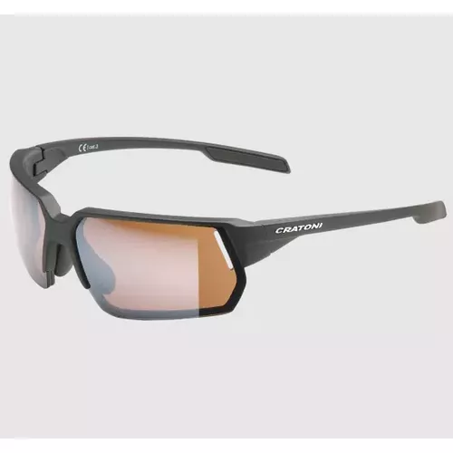 Ochelari Cratoni C-Lite COLR+ Sport black matt amber with silver mirror