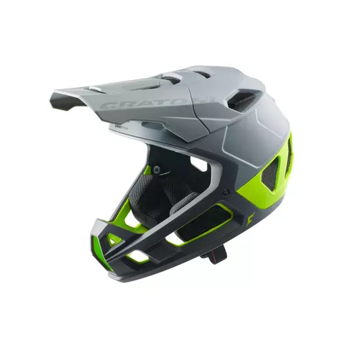 Casca Cratoni Interceptor 2.0 grey lime matt