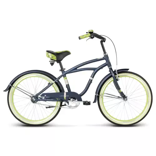 Bicicleta Le Grand Bowman JR 24 navy blue-lime matte
