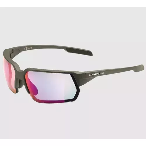 Ochelari Cratoni C-Lite NXT photochromic coffee matt clear with plasma mirror