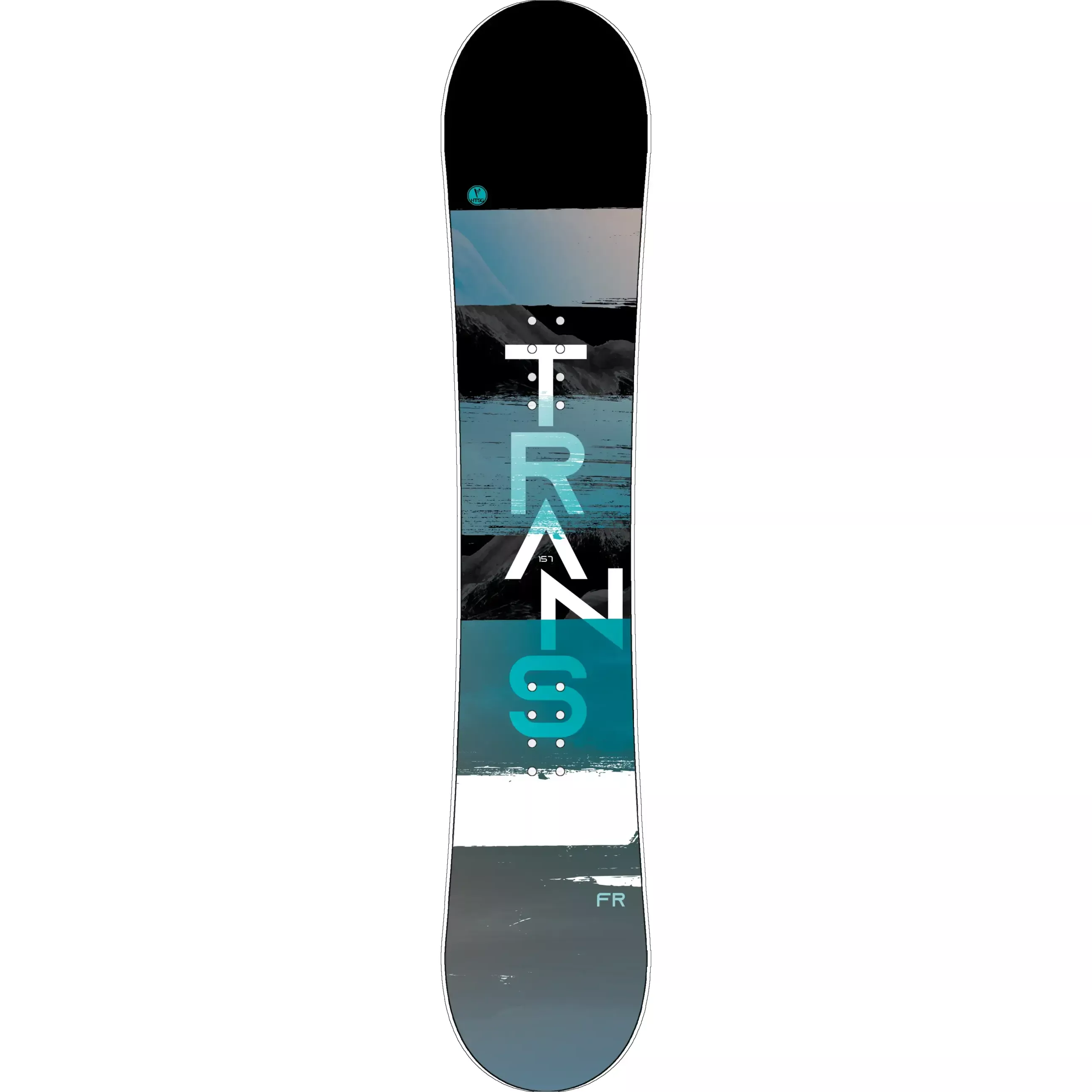 Snowboard Trans FR flatrocker gri, model 2020
