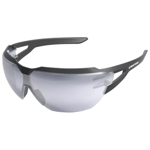 Ochelari Cratoni C-Active photochromic black matt clear with silver mirror