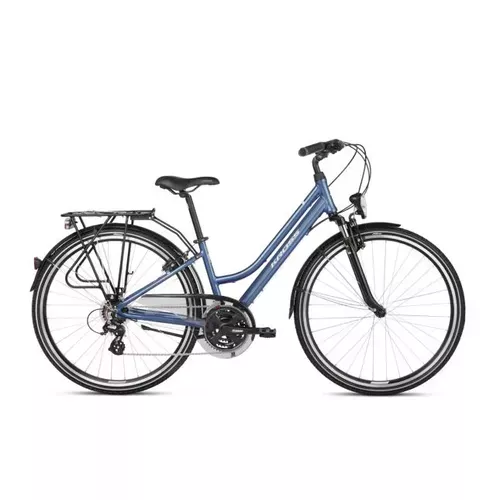 Bicicleta Kross Trans 2.0 Lady 28 S blue white glossy