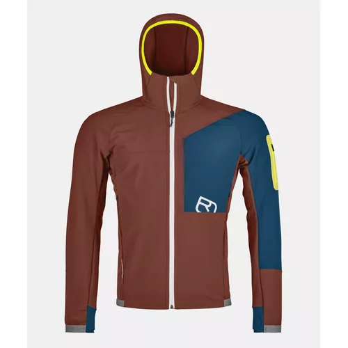 Jacheta Ortovox Berrino Hooded Barbati petrol blue M