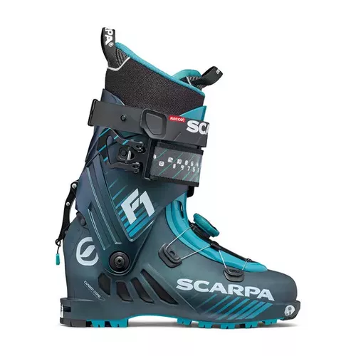Clapari schi de tura Scarpa F1 Anthracite/Ottanium 