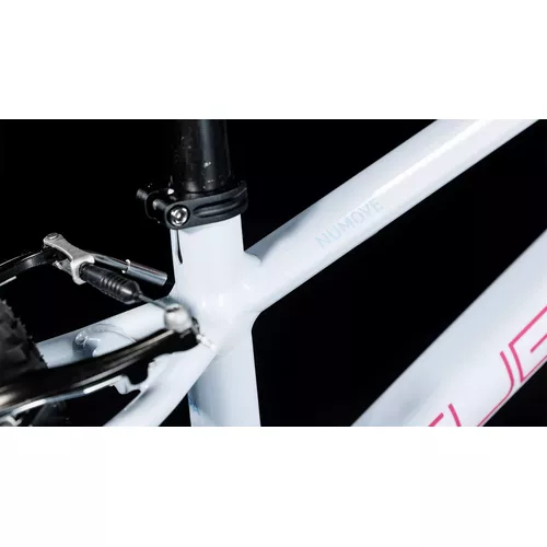 Bicicleta copii CUBE Numove 140 flashwhite´n´pink