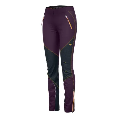 Pantaloni Crazy B-SIDE WOMAN resina-blueberry