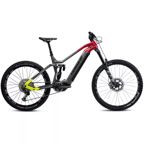 e-bike Haibike NDURO 7 i720Wh 12-G SLX 2023 XL glossy grey red lime black