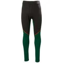 Pantaloni termo Helly Hansen Lifa Merino Base Layer, Verde/Gri