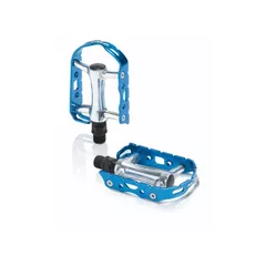 Pedale XLC MTB-Pedal Ultralight V PD-M15 Alu silver/blue w/o Ref