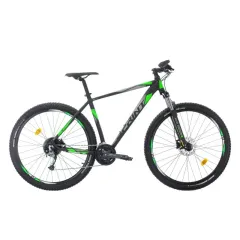 Bicicleta MTB Sprint Maverick Pro 29 Negru Mat/Verde