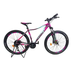 Bicicleta MTB Sprint Mverick Pro Lady 27,5 violet mat/roz neon 400mm