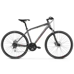 Bicicleta Kross Evado 4.0 M 28 L graphite red matte