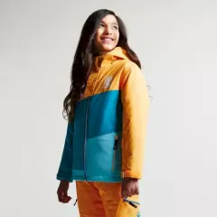Jacheta schi copii - Debut, Dare 2B, turcoaz/portocaliu, 14ani