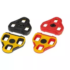 Placute pedale RFR LOOK KEO galben/negru 0 grade