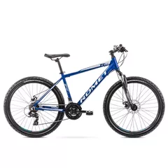 Bicicleta ROMET RAMBLER R6.2 argintiu/albastru M/17 2021