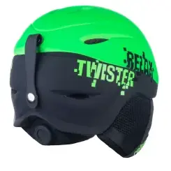 Cască Relax Twister pentru copii verde/negru